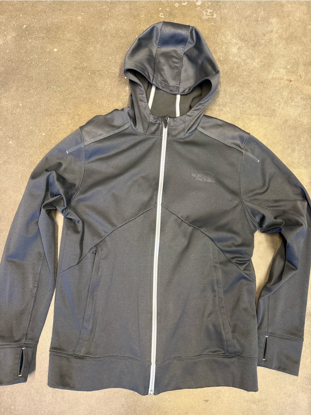 The North Face Black Hooded Performance Jacket